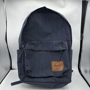 Herschel Supply Co Backpack Classic Navy Blue Stripe Red Interior School Bag